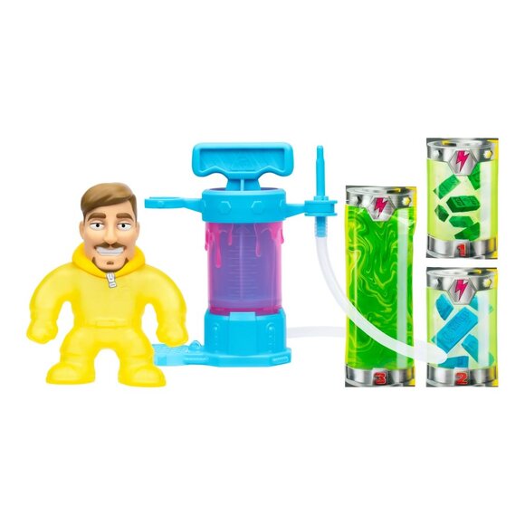 Mr. Beast Lab, Make your Mr.Beast, Fill & Create Your Own Stretchy Action Figure - Picture 6 of 8